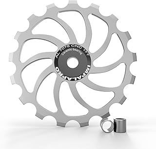 IMPALAPRO Bike Roldana Ceramic 17T AL7075 - Roldana Rear Wheel - Jockey Wheel Rear Wheel - Roldana 17 Teeth - Roldana MTB...