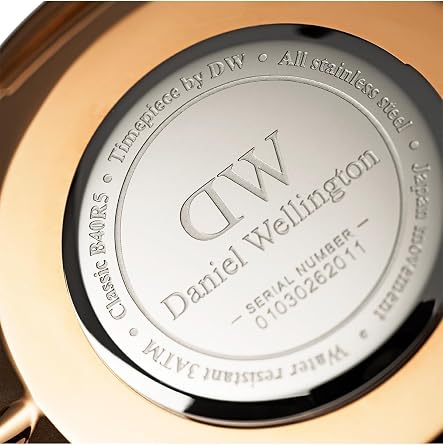 Daniel Wellington Classic Watch Silver Leather