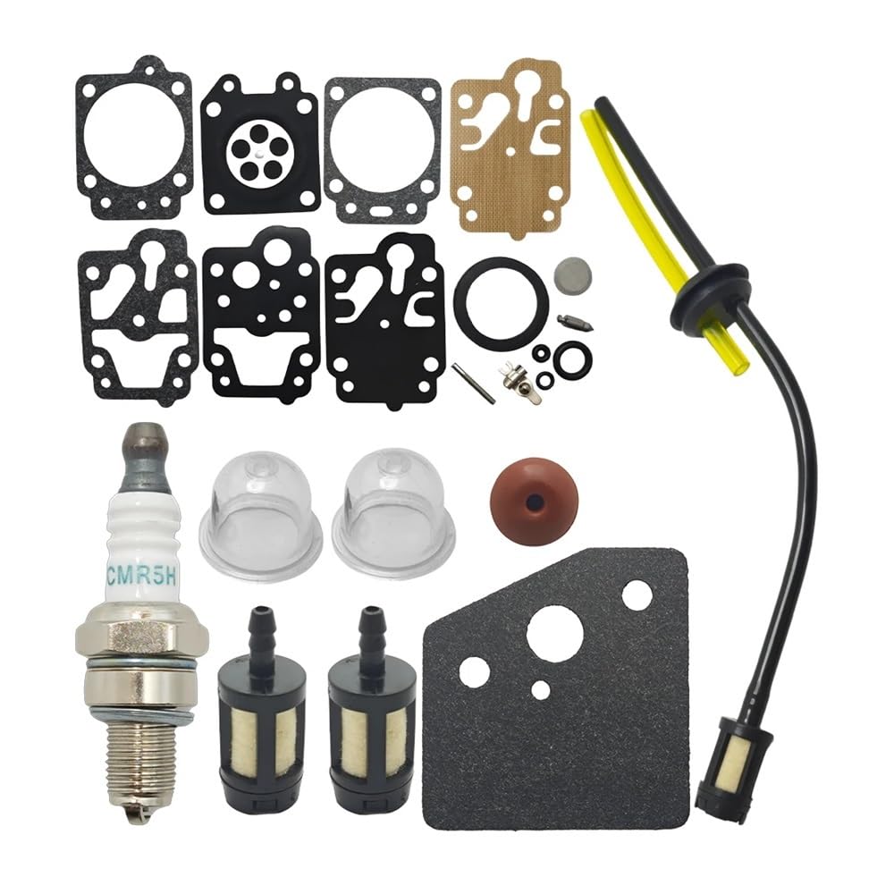 Repuestos de carburador GX35 kit diafragma junta aguja para mantenimiento de motosierra