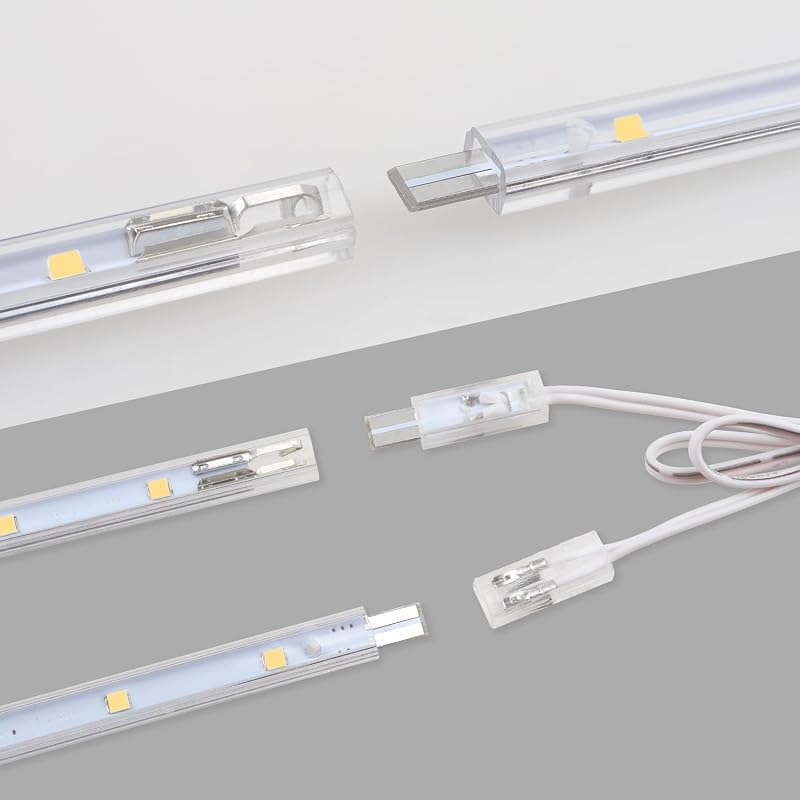 da LIGHT LED Szalagfény Meleg Fehér 760 LM Konyhai Szekrény Világítás Bővíthető