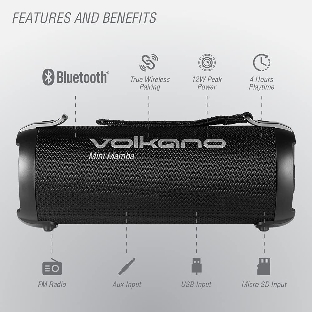 Volkano Mini Mamba Series Features and Inputs