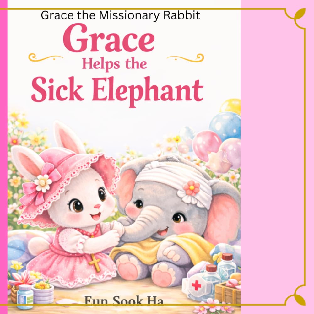 Grace Helps the Sick Elephant: A Gentle Story about helping Others (Grace the Missionary Rabbit)