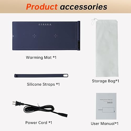 Miniatura 8 de Warming Mat For Food Extra Large- 36"x16" Electric Warming Trays for Buffets Party, Food Warmers For Thanksgiving, Christmas House Warming Gift