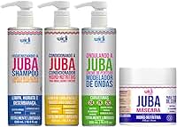 Kit Widi Care Juba Completo – Shampoo + Condicionador + Creme de Pentear Ondas + Máscara