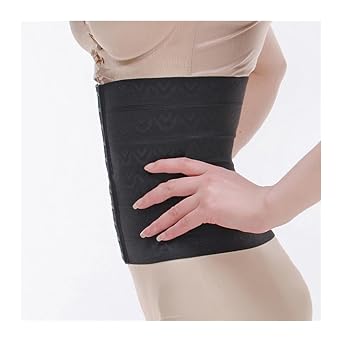 Waist Trainer 2pcs Waist Trainer Body Shapewear Women Tummy Slimming Sheath Woman Flat Belly Girdle Postpartum(Beige,L(50-55kg))