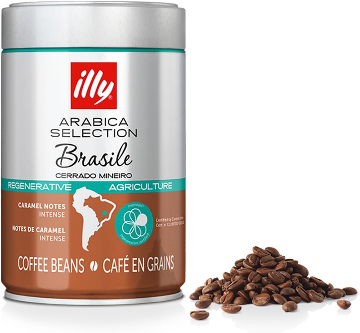 Café en grano illy Arabica Selection Brasil Cerrado Mineiro 250g por 5,65€ (marcando aplicar cupón en compra recurrente)