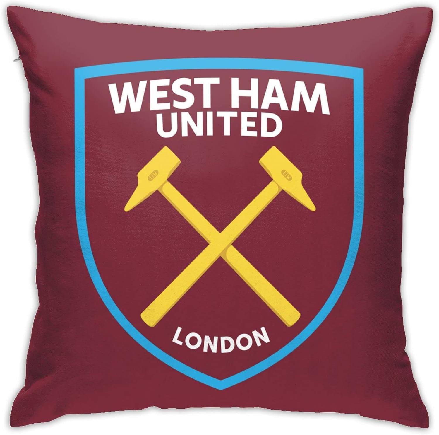 ZFENGYYUAN Home WEST Throw HAM Pillow Case UNITED Couch Sofa Bedroom Decorative Square Cushion Covers 18x18 Inch