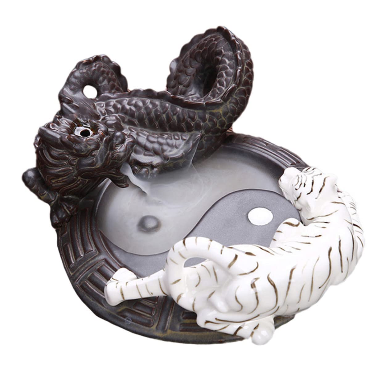 Support pour maison encens reflux tigre PRETYZOOM salon
