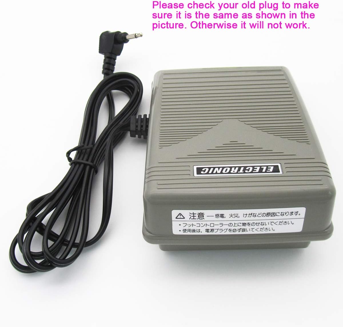 ckpsms KUNPENG -#C-1036, 033570318 Foot Control Pedal Fit for Necchi Kenmore Janome New Home Elna +