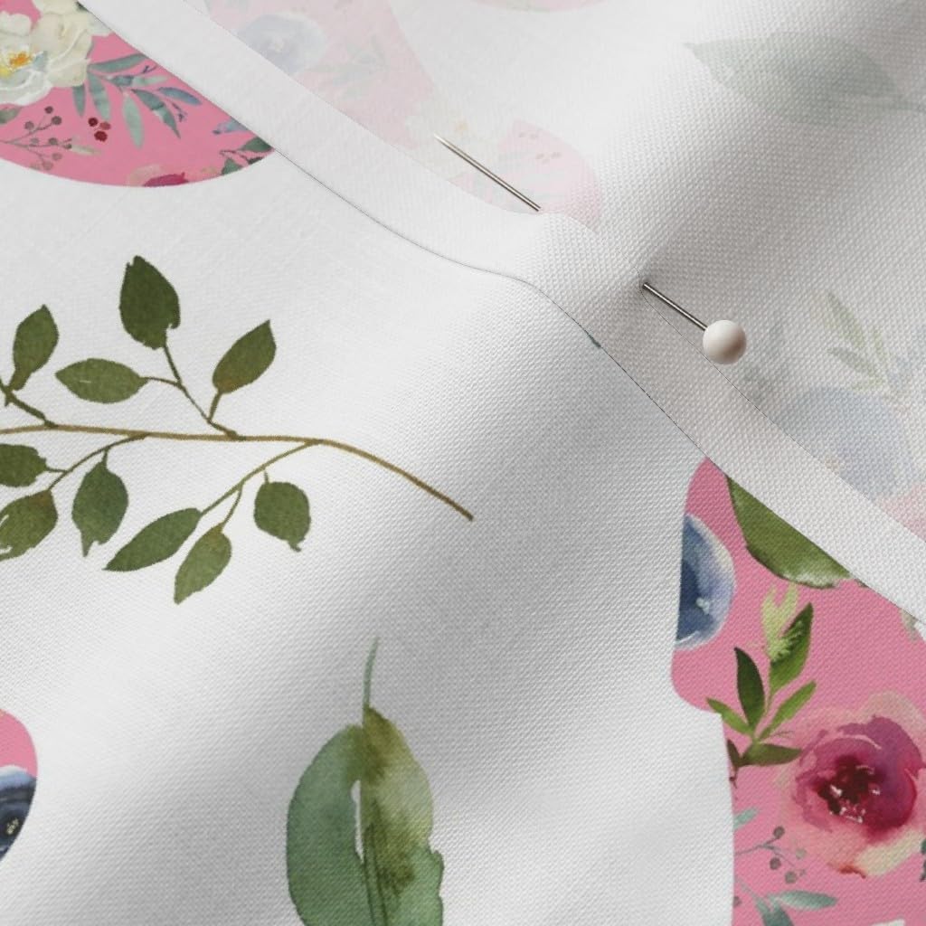 Spoonflower Fabric - Nsfw Mature Pink Floral Flower Penis Adult Gay Gay Pride Printed on Petal Signature Cotton Fabric by The Yard - Sewing Quilting Apparel Crafts Decor