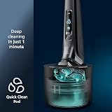 Philips Norelco Shaver 9800, S9987/85 + Philips Norelco 2pk Quick Clean Pod Replacement Cartridge, CC12/52