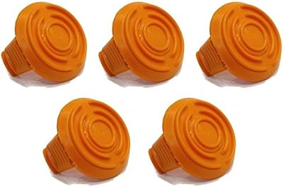 The ROP Shop (5) Spool Cap Covers for WA6531 Worx Cordless Trimmers GT Models Weed Eater Whip