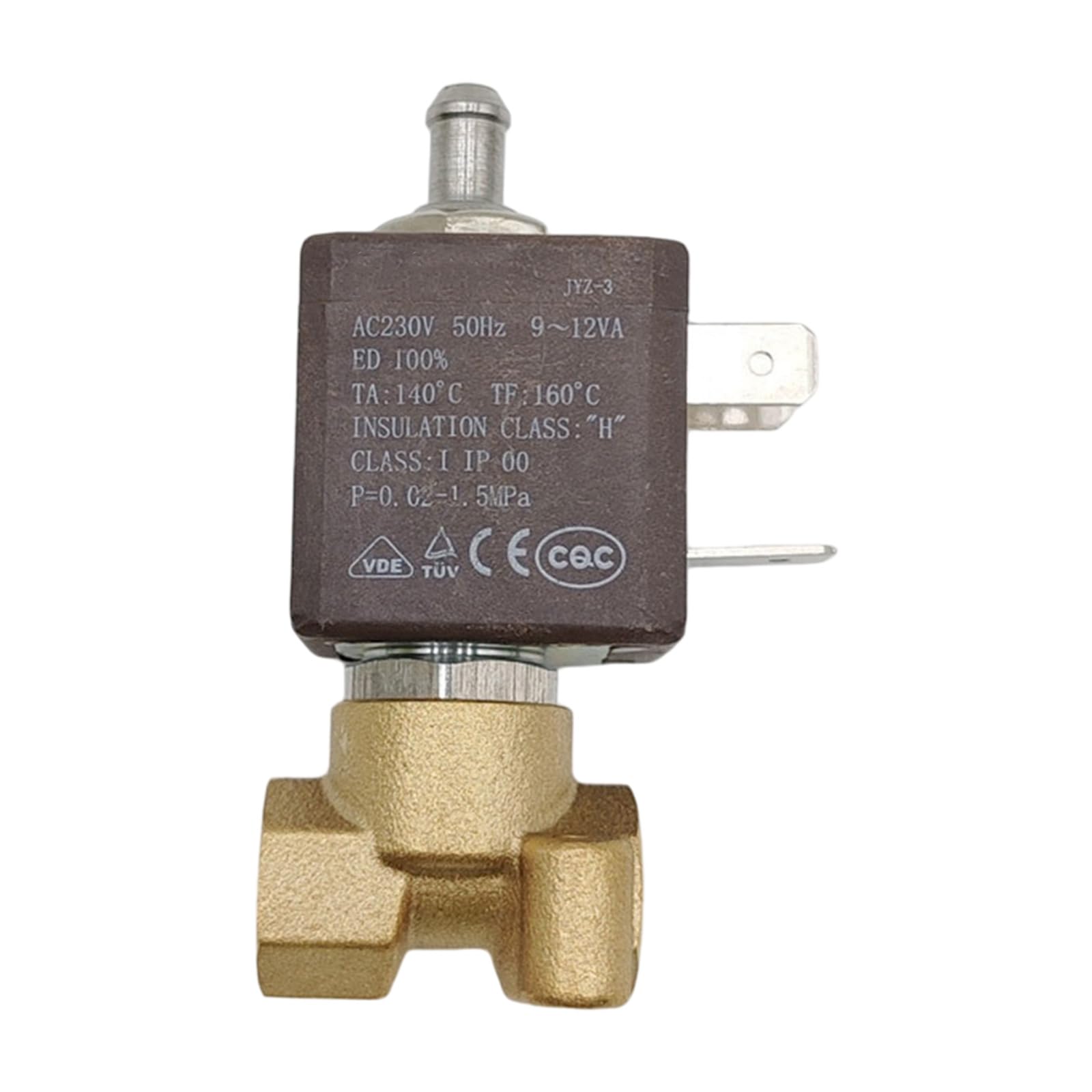 Hzbb 3Way 1.5Mpa Solenoid Water Valves Replacement Electromagnetic Control Valves For Coffee Maker Air Waters Boiler For Coffee Maker Air Waters Boiler