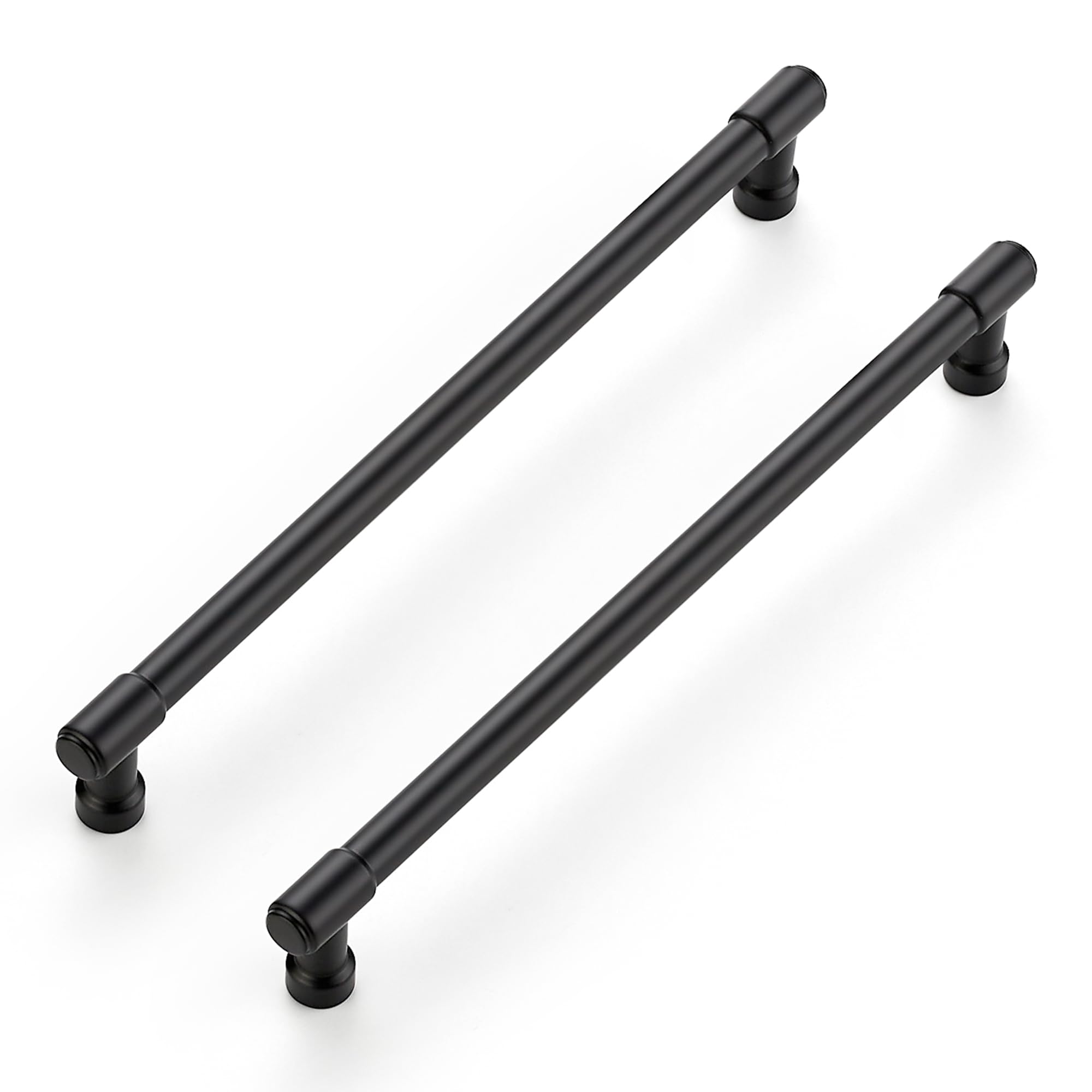 Ravinte Matte Black Kitchen Pulls Cabinet Handles 8 Inch 20 Pack