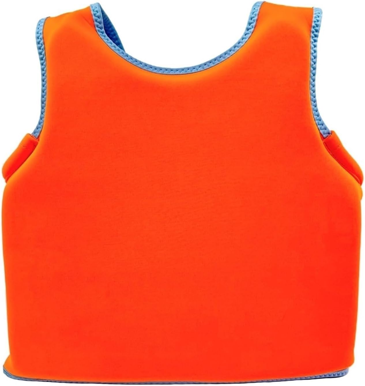Kids Swimming Vest with Zipped, Neoprene Swim Vest Flotation Aid Ideal for Boys Girls(Orange,M (3-4 Ans))