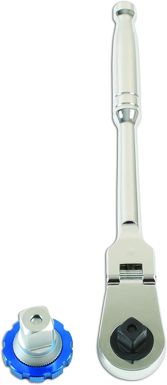 Laser 6892 Low Profile Flexi-Head Ratchet 3/8" D 2pc
