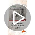 Image of Wonderchef Ambrosia Pizza and Sandwich Cutter | Food-Grade Stainless-Steel Blades and Handle | Built-in Finger Guard | Multi-Purpose Use for Roti, Paratha, Dough | Dishwasher Safe | 1-Year Warranty