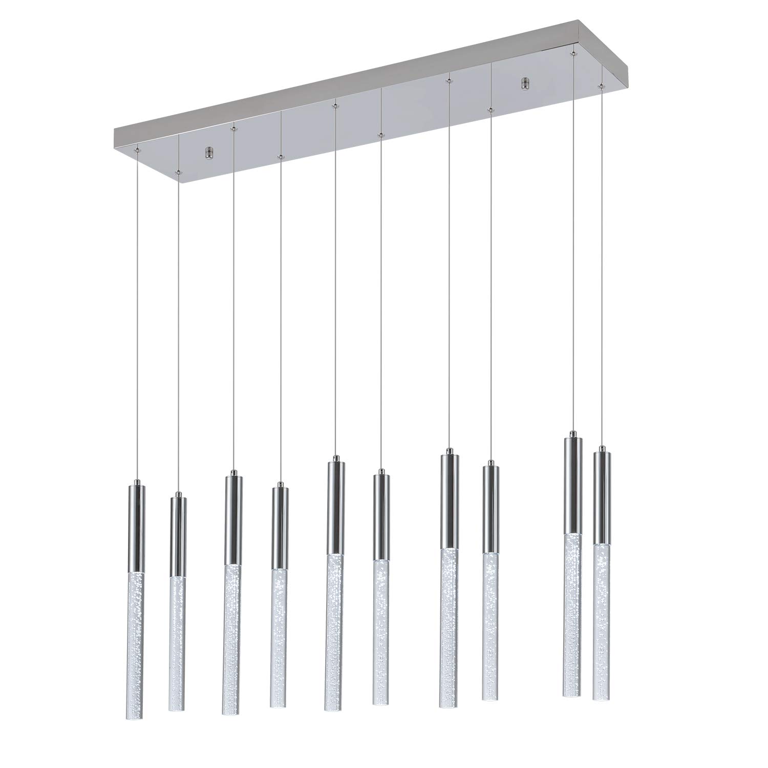 Buy ROYAL PEARL 10Lights Modern LED Chandelier Dimmable Pendant Light