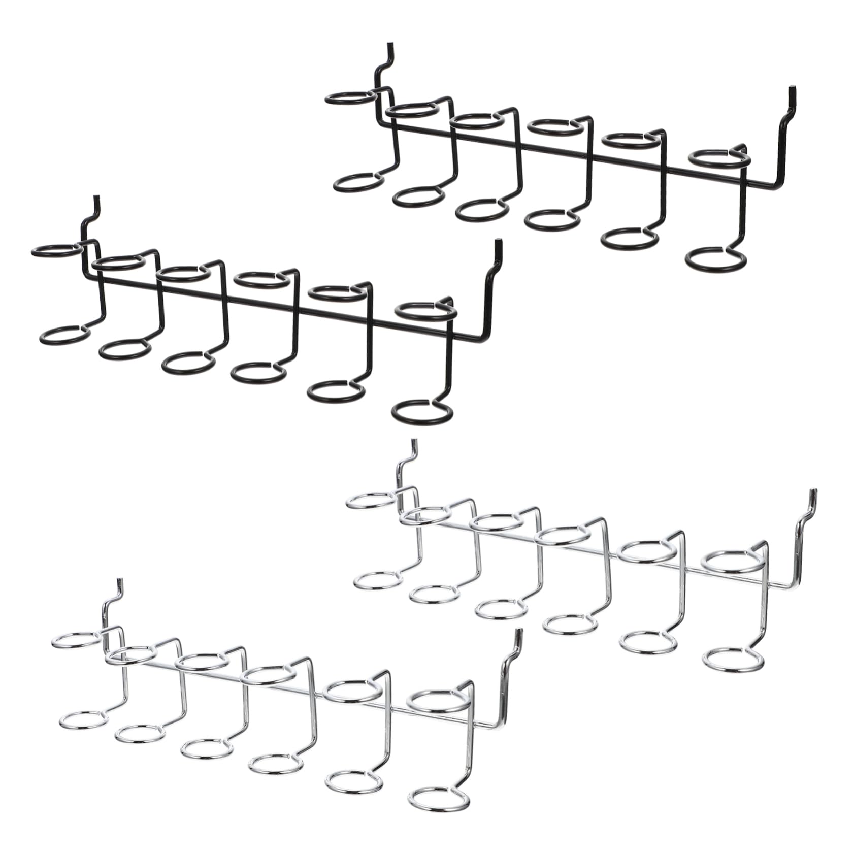 Organiseur de clés, support de panneau perforé robuste, porte-outils peu encombrant, support de rangement pour tournevis, pour garage, atelier, atelier de réparation, installation murale d'outils de