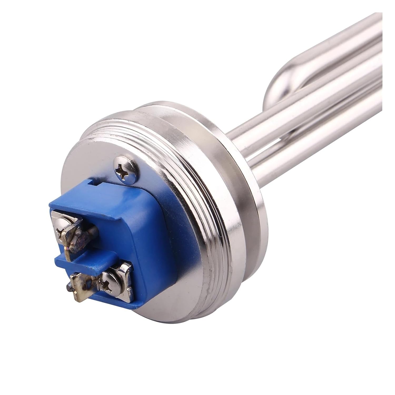 1pcs 1.5 Tri-clamp 240V Brewing Heating Element SUS304 Sanitary Immersion Water Heater Boiler 2.5kw-5.5kw(With clamp,240V-2.5kw)