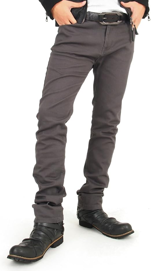 Amazon イナセ メンズ スキニーパンツ シューカットパンツ ブーツカット チノパン スリム ストレッチ パンツ ロングパンツ 通販