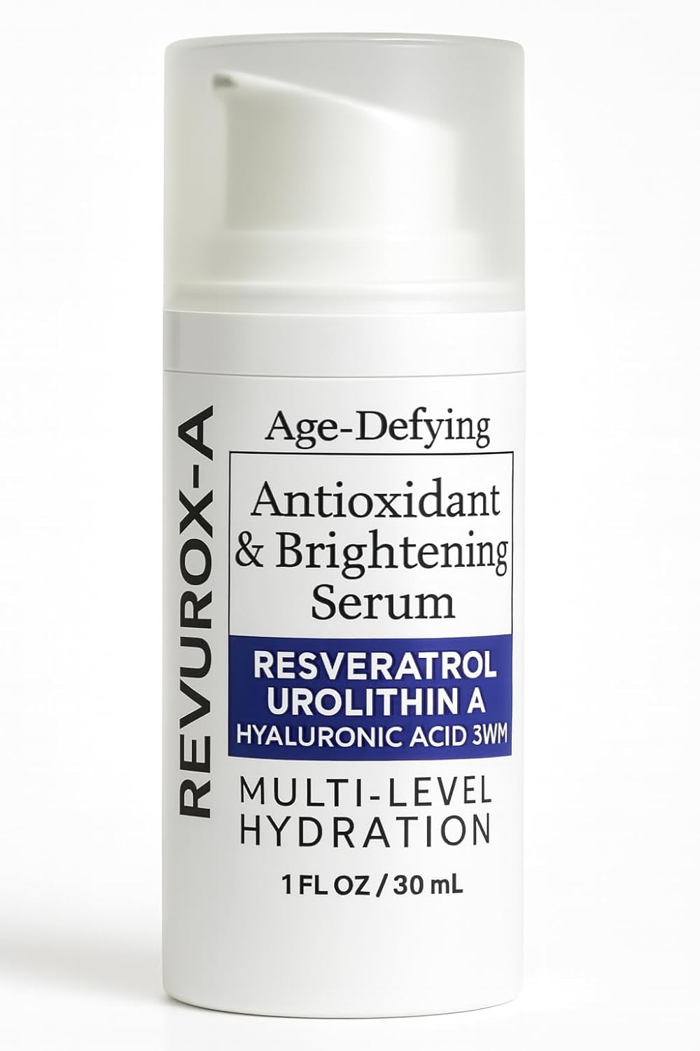 Resveratrol + Urolithin A Face Serum – Lightweight Hydration & Radiance | 1 fl oz