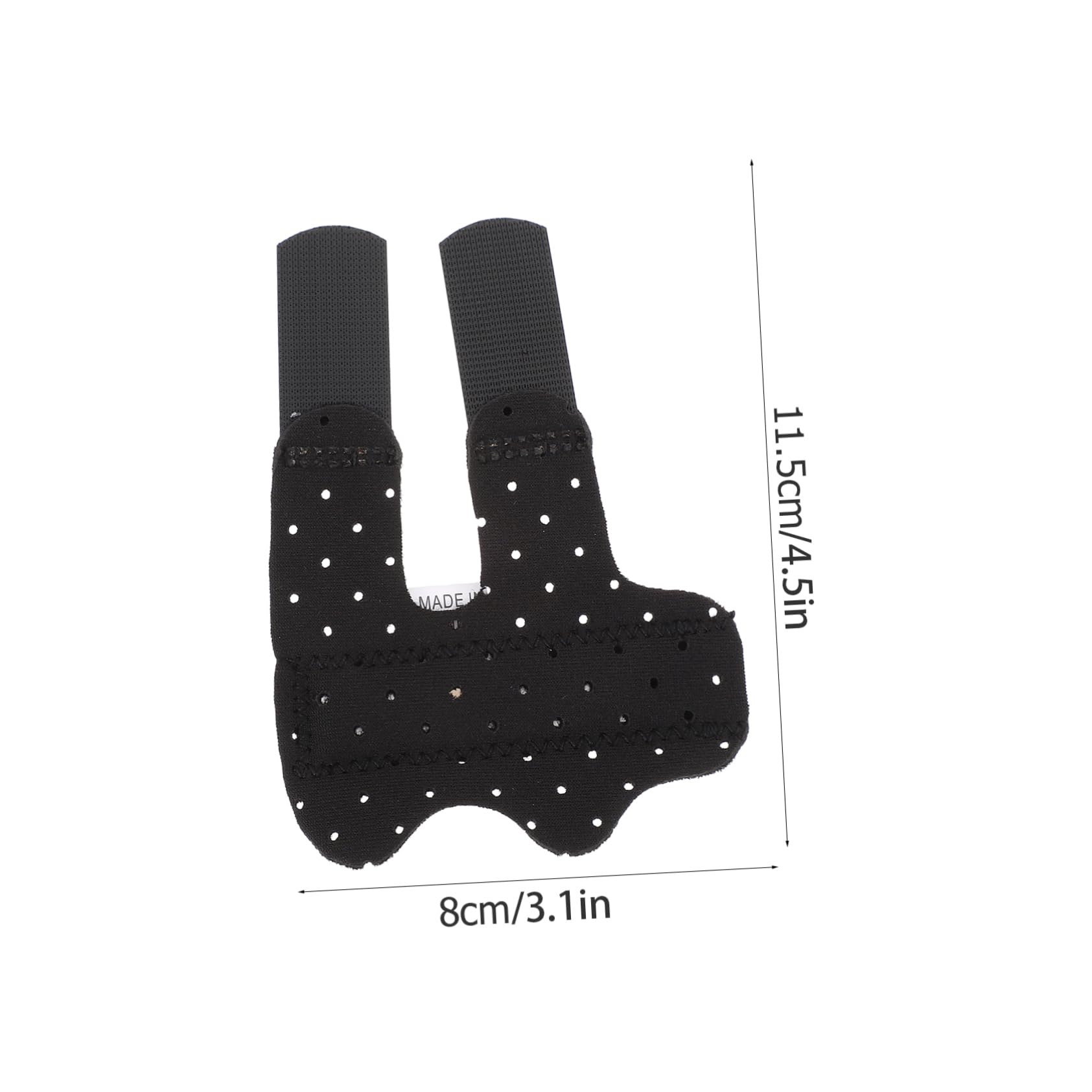 TOVINANNA 2 Pcs Finger Support Plate Aluminum Support Fracture Splint Brace and Discomfort Reduction