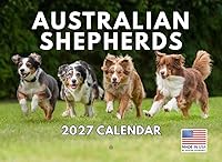 Vista 69 de Calendario de cachorro Golden Retriever 2027 mensual de pared de 12 meses