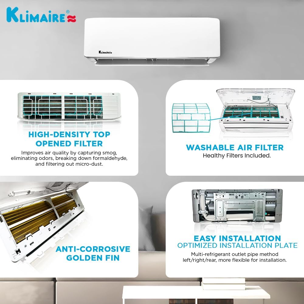 Klimaire Indoor Unit Features