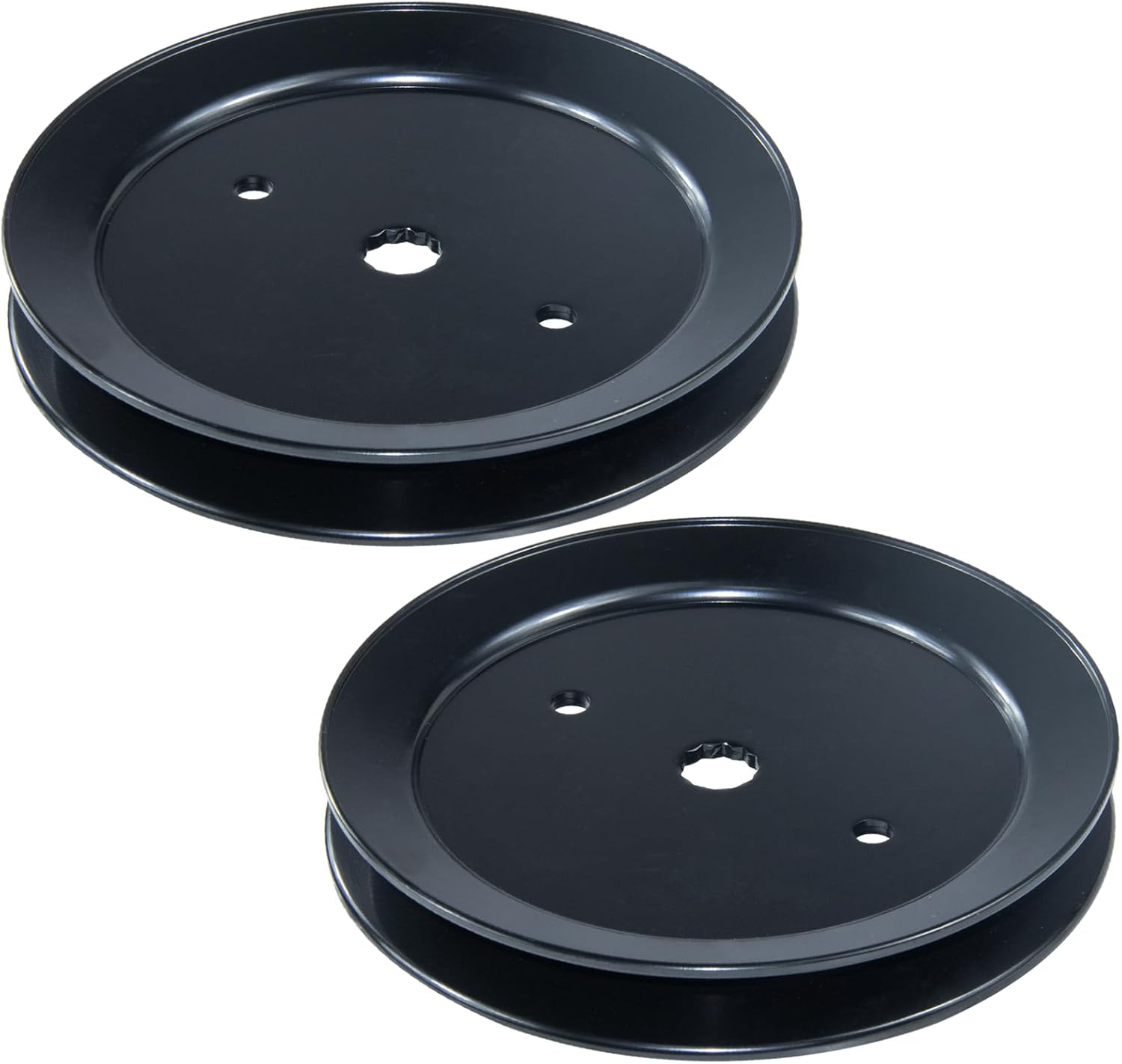 2 Pack 197473 Husqvarna Pulley Replaces Husqvarna 532195945 Spindle Pulley, 197473 Spindle Pulley, 532197473, 195945, 21546446 for Husqvarna YTH22V46 YTH18542 YT3000 YT4000 YTH21K46 Tractors