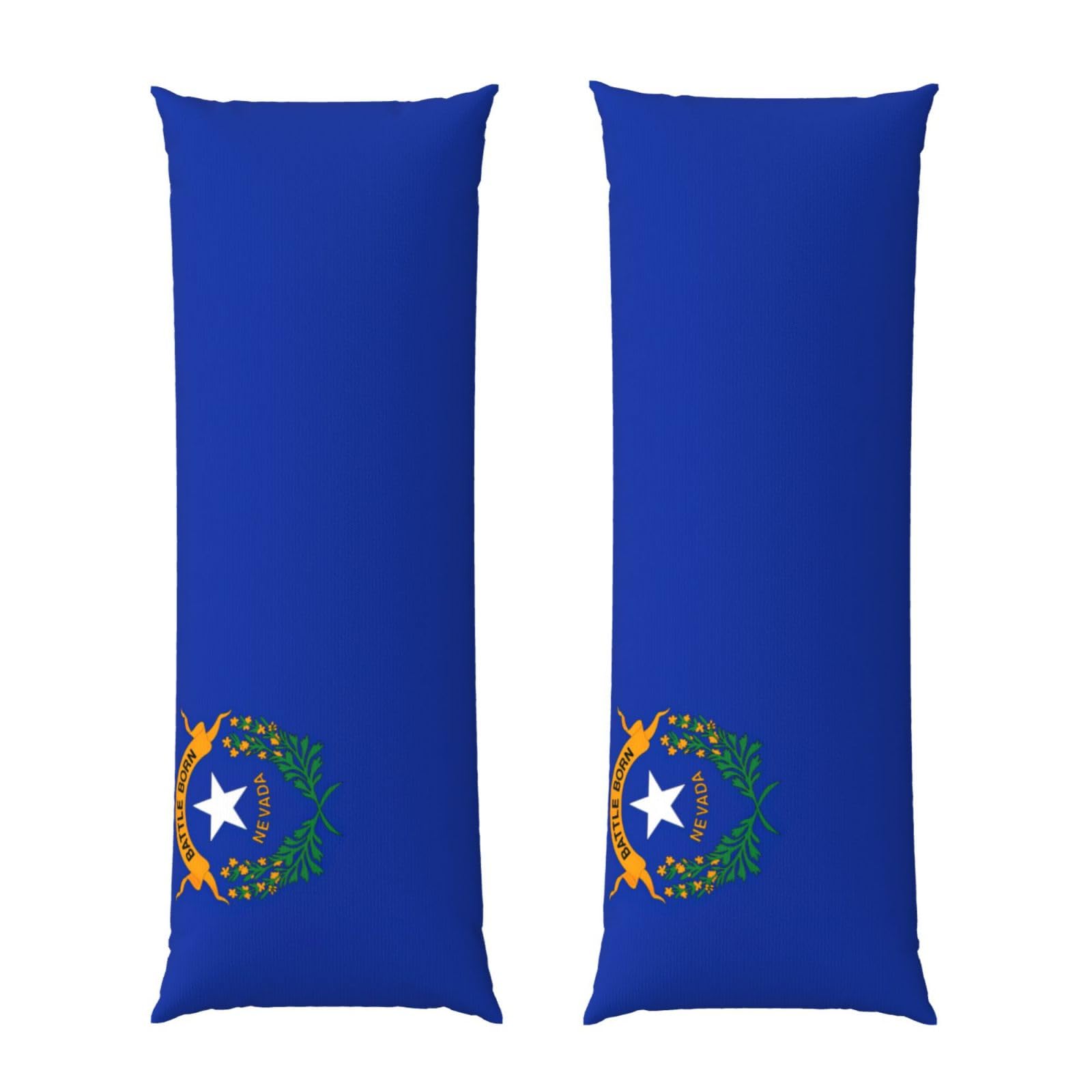 Housse de coussin de corps contre le mal de dos motif Nevada ultra doux