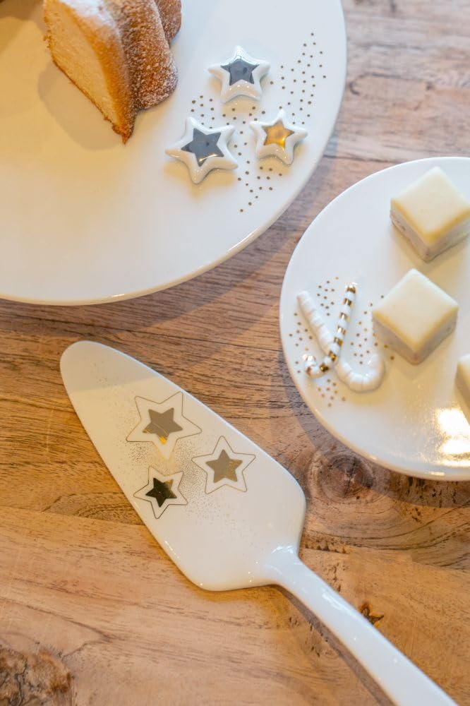 Etagere Zuckerstangen, Porzellan, weiß