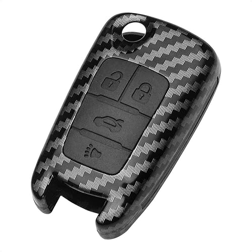 TANGSEN Funda para llavero con tapa para Buick para Chevrolet para Chevy para GMC 3 4 botones entrada sin llave accesorios de control remoto