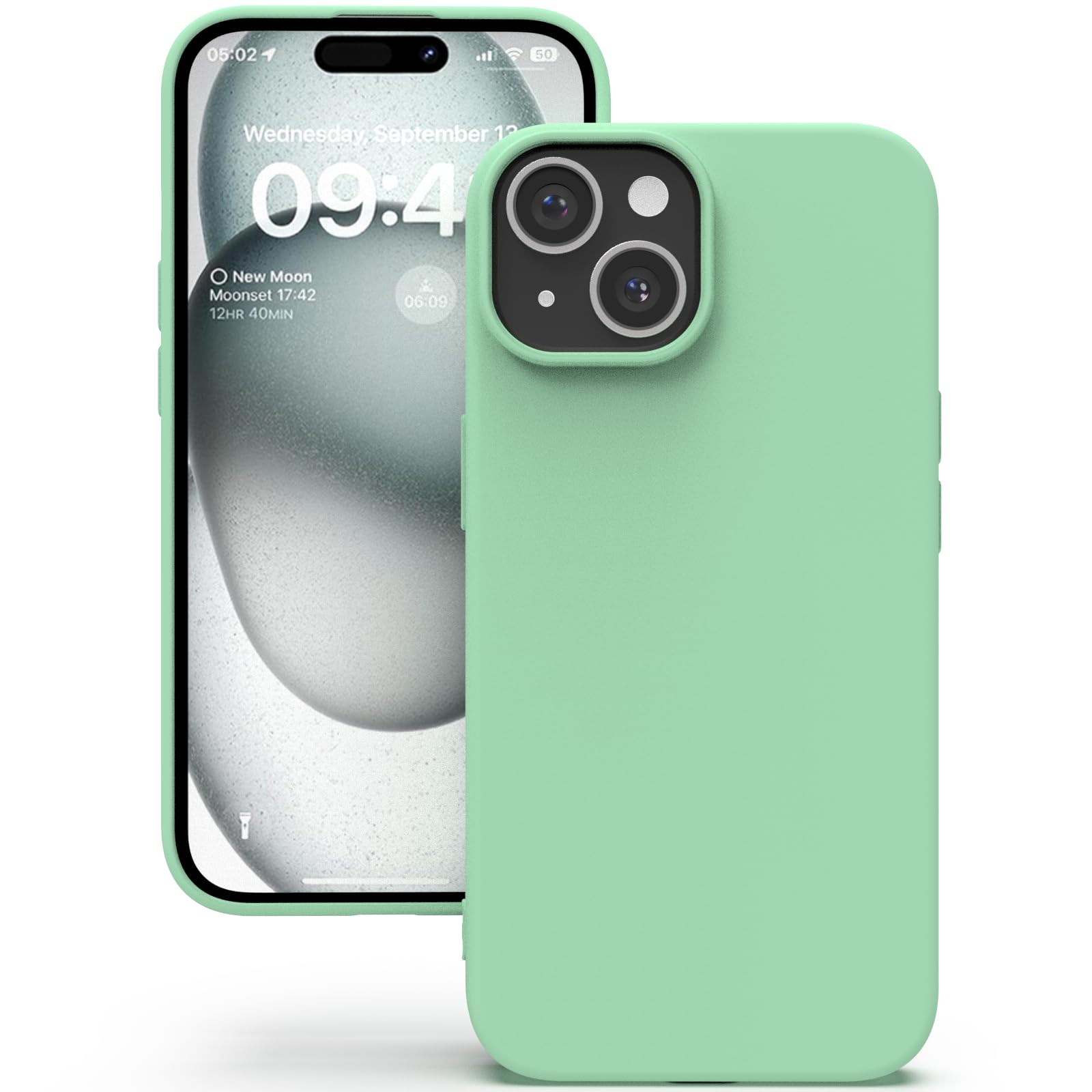 YATWIN Silicone Case for iPhone XR, Soft-Touch, Shockproof, DustProof, Antiskid Full Body Armour Phone Cover for Apple iPhone XR - Dark Green — view 266