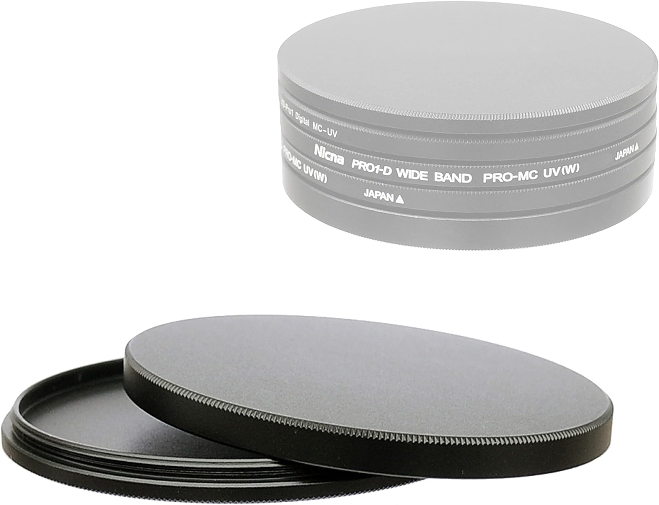 Metal Filter Caps, Aluminum Alloy, Slim Stack Fits 49mm UV CPL Fader ND Filter