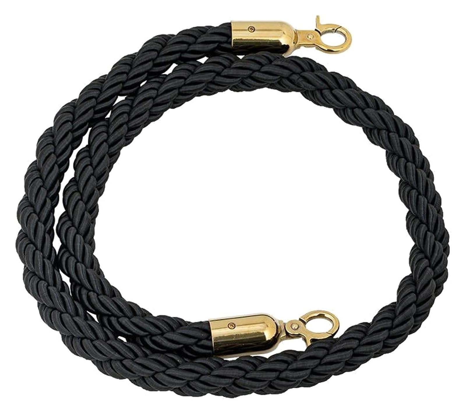 Corde de chanvre torsadée de 2 m haut de gamme pour guidage événementiel