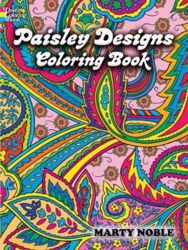 Marty NobleDover Paisley Designs Coloring Book