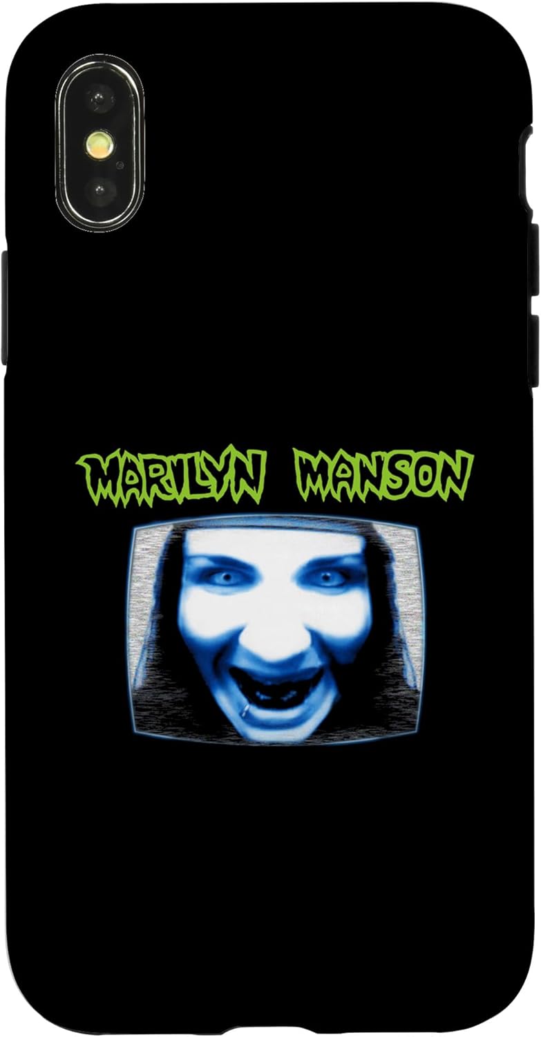 Marilyn Manson TV with Logo Case for iPhone 12 Pro Max