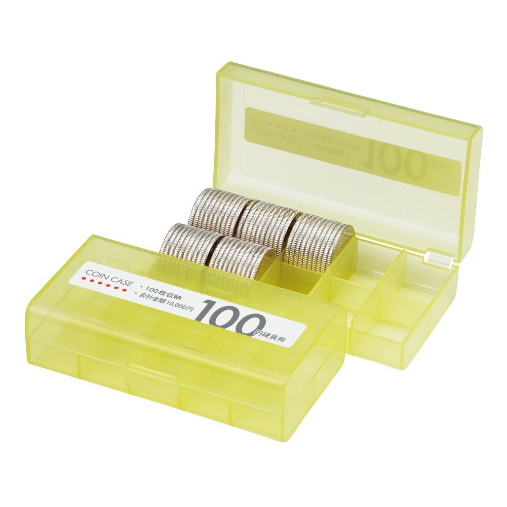 コー　コインボックス　100円用 Amazon | オープン工業 コインケース 100円硬貨(100枚収納) M