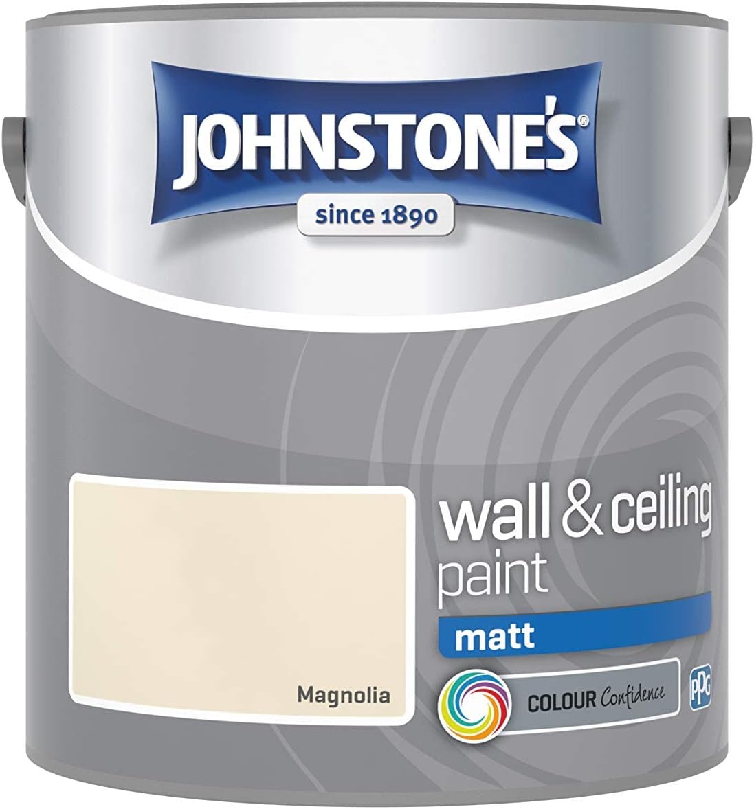 Johnstone's 304025 Vinyl Matt Emulsion - Magnolia,2.5