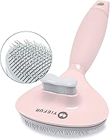 Vista 8 de Cepillo de pelo de gato, cepillo de gato para desprendimiento, cepillos de silicona suave autolimpiantes para gatos de pelo corto y largo para aseo