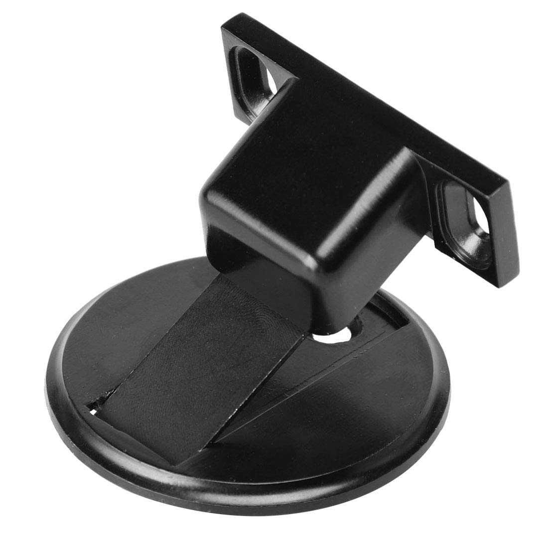 Nvsfzgiyg Nero Door Stops, Wedges, Jammers, Magnetic Stop Zinc Alloy Soft Catch - Holder Doorstop Protector, Ground Mount Doorstopper Black