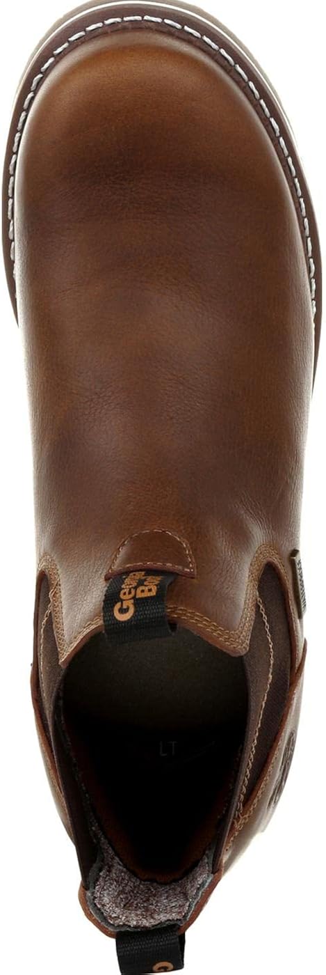  | Georgia Boot Wedge Waterproof Chelsea Work Boot | Chelsea