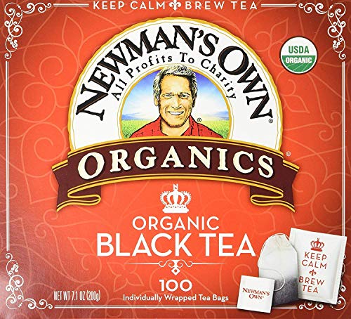 Newman s Own Organic Black Tea - 100 Bags,7.1 OZ.