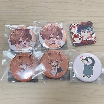 Amazon.co.jp: ちぐさくん らおくん 缶バッジ T51TKVRI : おもちゃ