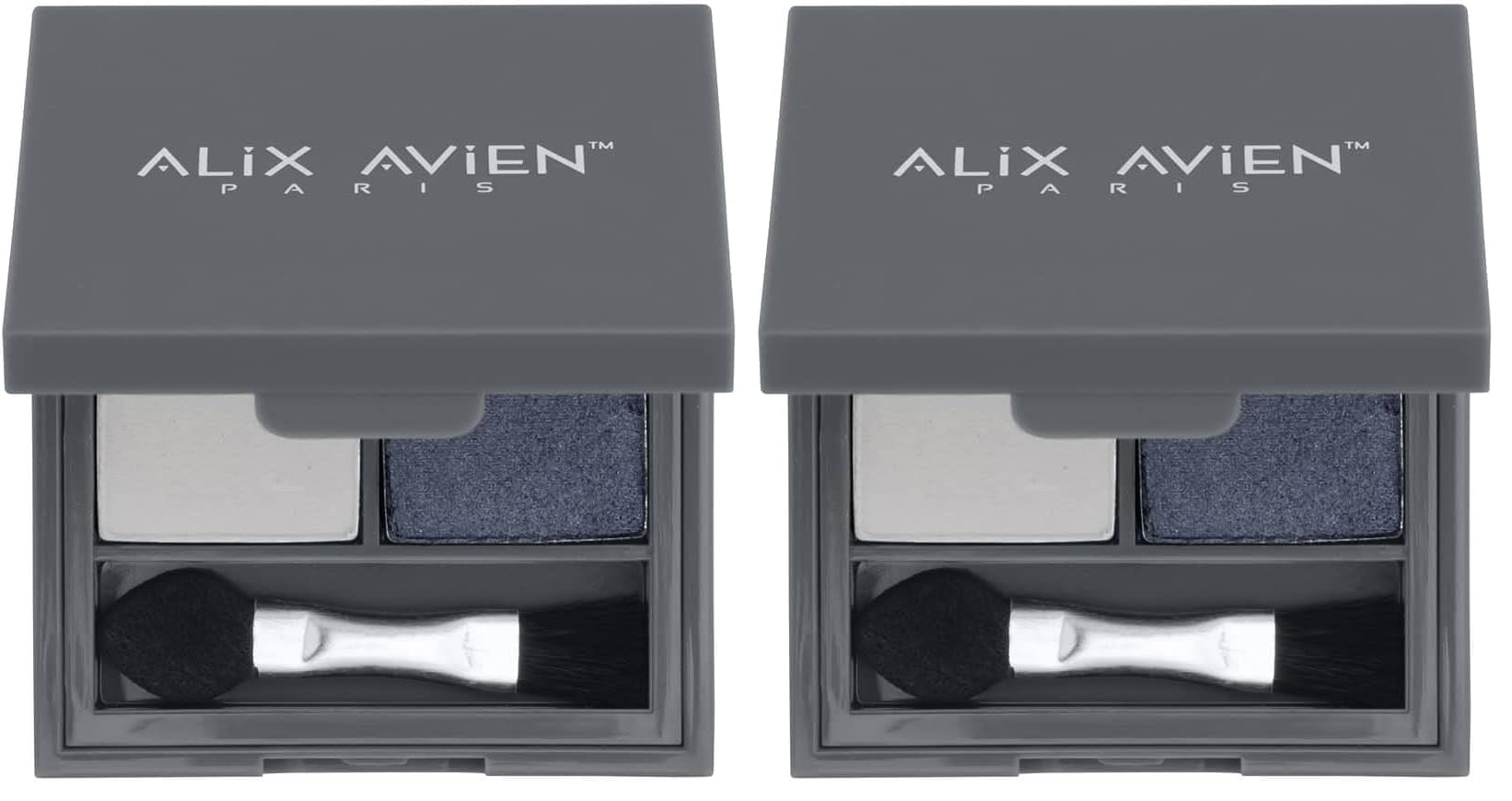 ALIX AVIEN Göz Farı - Duo Eyeshadow 202 Blue Gray & Pearly Navy 3 g (2 paketi)