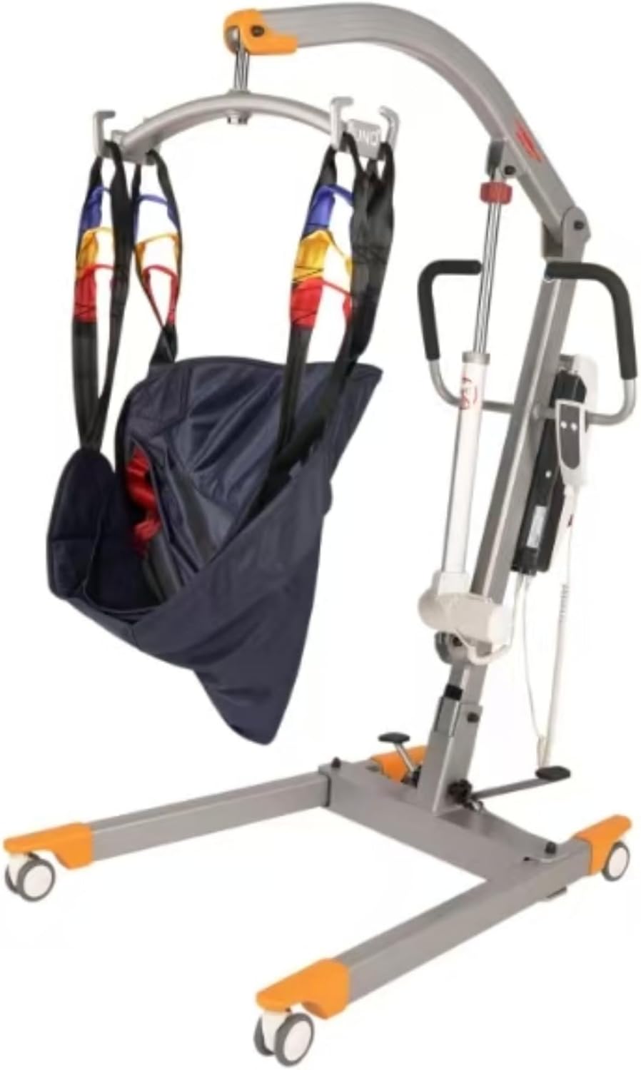 doudouX 3-in-1 Electric Patient Lift for Home use and car Transfer, with Luxury High-Back Universal Sling, 450LBs Capacity