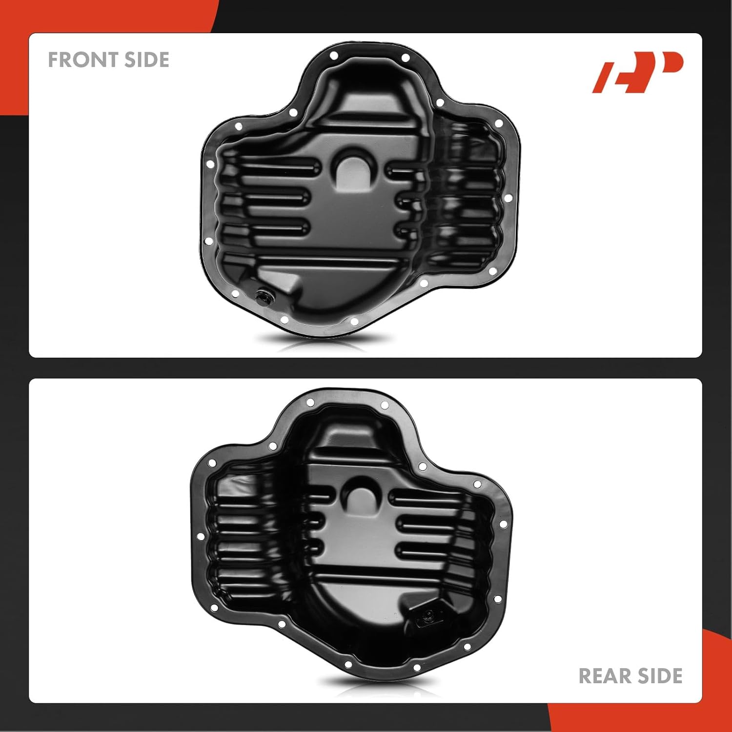 A-Premium Engine Oil Pan Sump with Drain Plug Compatible with Toyota RAV4 2001 2002 2003 L4 2.0L