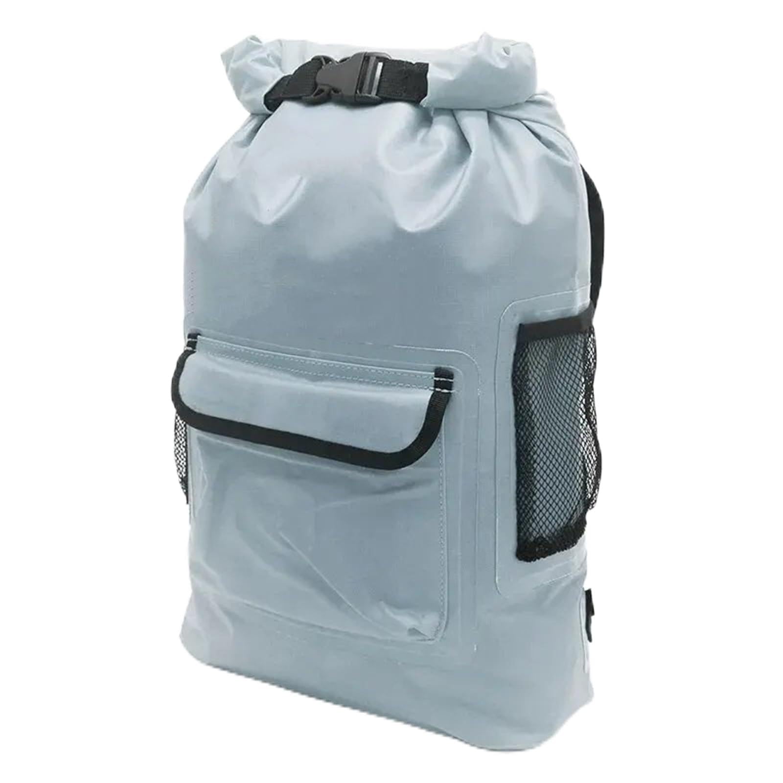 Borsa Nuoto Zaino impermeabile per immersioni, rafting, fiume, turismo all'aperto, spiaggia, snorkeling, nuoto, surf, pesca(Gray,16L)