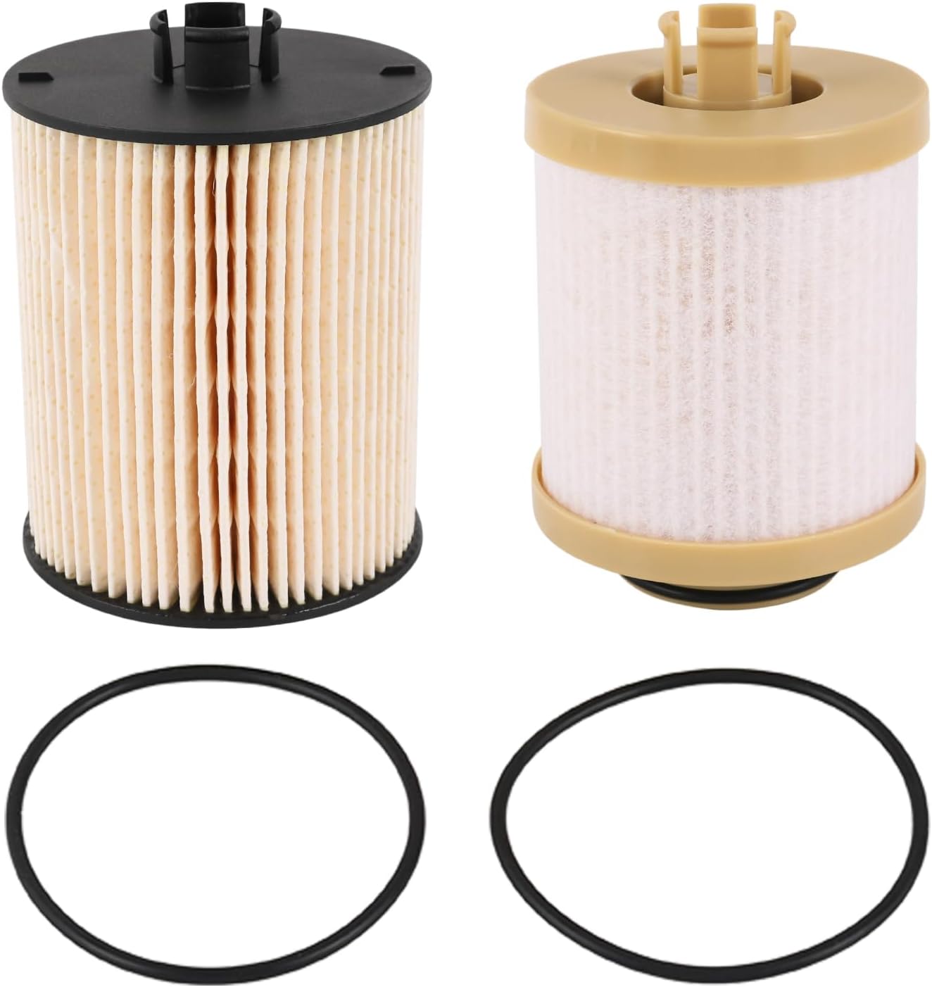 Fuel Filter Compatible with 2008-2010 Ford F250 F350 F450 F550 Super Duty 6.4L Diesel Engine Replace# FD-4617, 3C346731AA, 3C346731AB